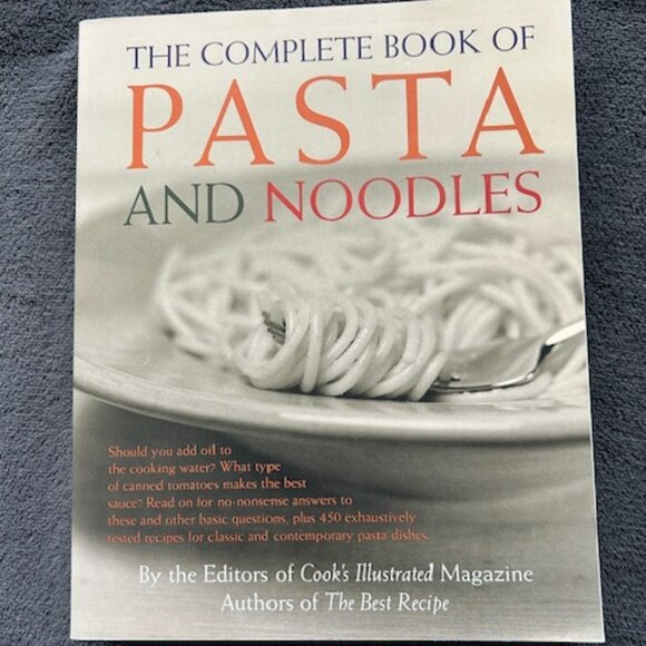 The Complete Book of Pasta and Noodles - Picture 1 of 5